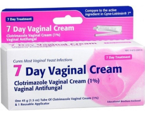 Taro Clotrimazole 7 Crema Vaginal 1.59 Oz (paquete De 2)