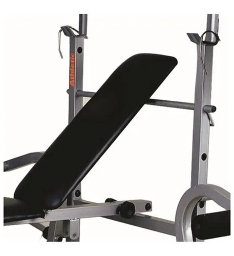 Banco De Pesas Athletic Awb 100 + Mini Bike Plegable