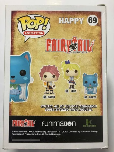 Fairy Tail - Happy Flocked - POP! Animation action figure 69