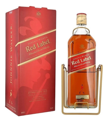 Whisky Johnnie  Walker Red Label 3 Litros