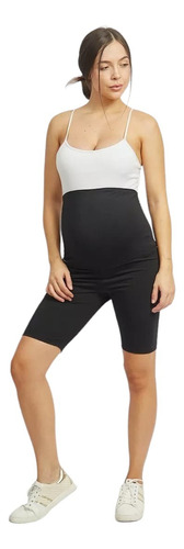 Biker Lycra Ropa Maternal Embarazadas Calza Paloma On The Go