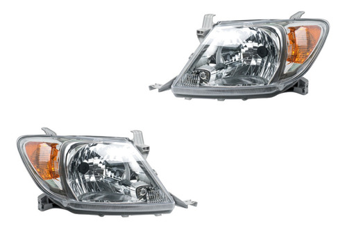 Par De Faros Depo Toyota Hilux 2005 2006 2007 2008