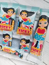 Comprar Golosinas Personalizadas Mujer Maravilla Candy 40 Golosinas