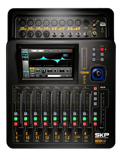 Consola Mezcladora Digital Skp D-Touch 20 7 Pulgadas 20 Ch Fx 220V