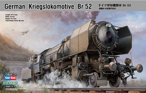 Locomotora 1:72 Hobby Boss - 82901 - German Kriegslokomotive