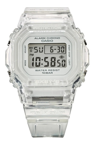 Reloj Mujer Casio Baby-g Bgd-565s-7d Joyeria Esponda Color de la malla Transparente