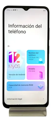 Zte Blade V40 Design Dual Sim 128gb + 4gb Ram (Reacondicionado)