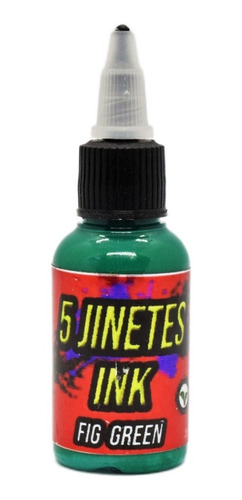 Pigmento Tinta Tattoo 5 Jinetes Ink 1oz. (1 Unidad)