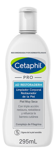 Cetaphil Pro Ad Limpiador Corp 295 Ml