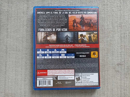 Red Dead Redemption 2 Ps4 FĂsico (Usado)