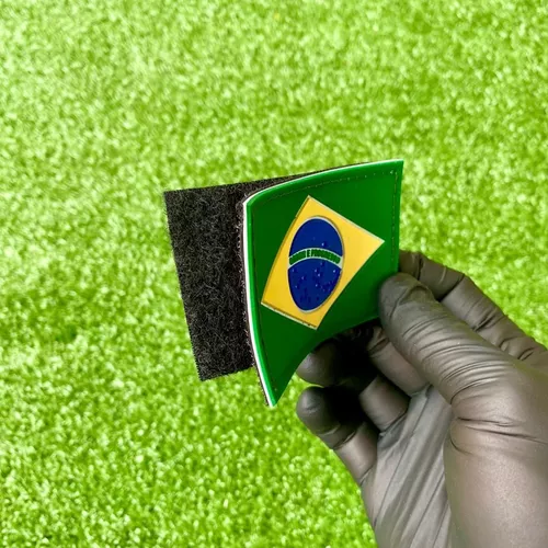 Patch Bandeira do Brasil wtc Tecido c/velcro em Promoção na Americanas