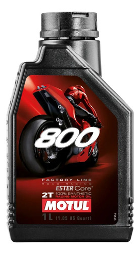 Aceite De Moto 2t 800 Racing F/line 1 Litro Motul Ehogar