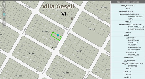 Venta De Terreno En Mar Azul