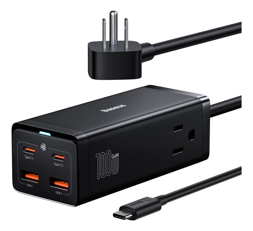 Baseus Usb C Charger - Powercombo On 100w Power Strip Con 4 