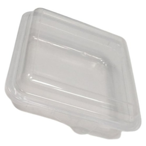 Lunchera Plastica Traslucida Pack X 5