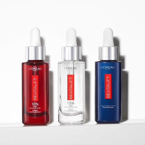 Loreal Acido Hialuronico Revitalift Derm - Serum 1 Oz
