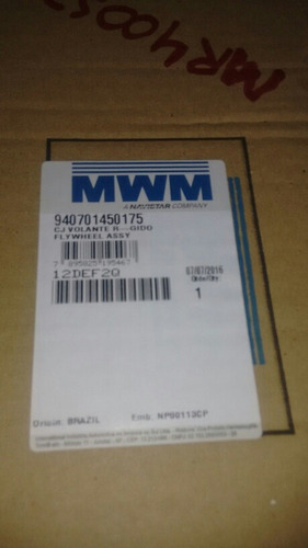 Imagen 2 de 5 de Volante Embrague Fijo Original Gm Chevrolet S10 Y Blazer