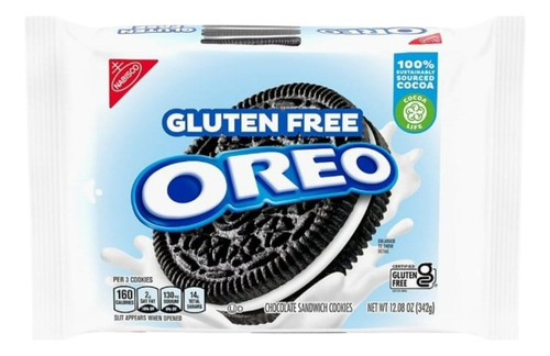 Oreo Clasica Gluten Free 342g