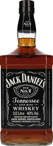 Jack Daniel's Bourbon Old No. 7 Estados Unidos garrafão 3 L