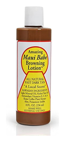 Maui Babe Browning Lotion 8 Onzas