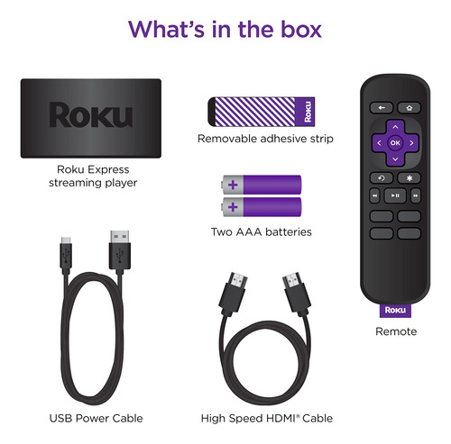 Dispositivo De Transmisión Hd Roku Express (nuevo, 2022) Con