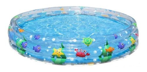 Imagen 1 de 4 de Pileta inflable redonda Bestway Deep Dive 51005 de 183cm x 33cm 480L multicolor
