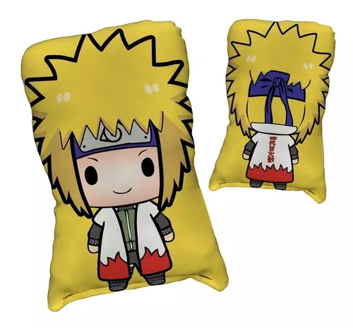 Almofada Anime Naruto Shippuden Minato Namikaze + Chaveiro