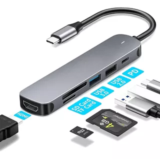 Adaptador Dock Thunderbolt3 Usb C Hdmi P/ Macbook Air Pro M1