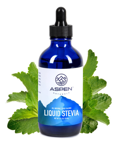 Gotas De Stevia Liquidas. Edulcorante De Extracto Liquido De