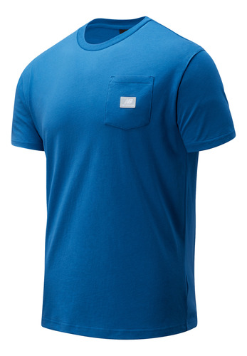 Remera New Balance De Hombre - Essentials Pocket -mt01567onb