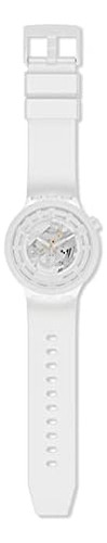 Relógio Unissex Swatch C-white (modelo: Sb03w100)