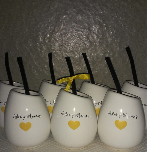 Casamiento Mates Personalizados Souvenirs