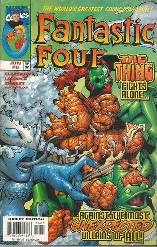 Fantastic Four N° 06 - Marvel 6 - Bonellihq Cx400