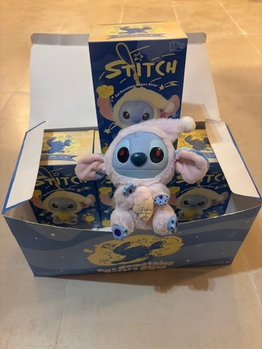Labubu Stitch 1 Caja Coleccionables 16cm Puede Elegir Modelo