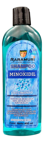 Shampoo Minoxidil 400 Ml Sin Sales Raramuri.
