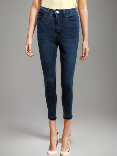 Jeans Marca Index (talla S) Azul Con Etiqueta