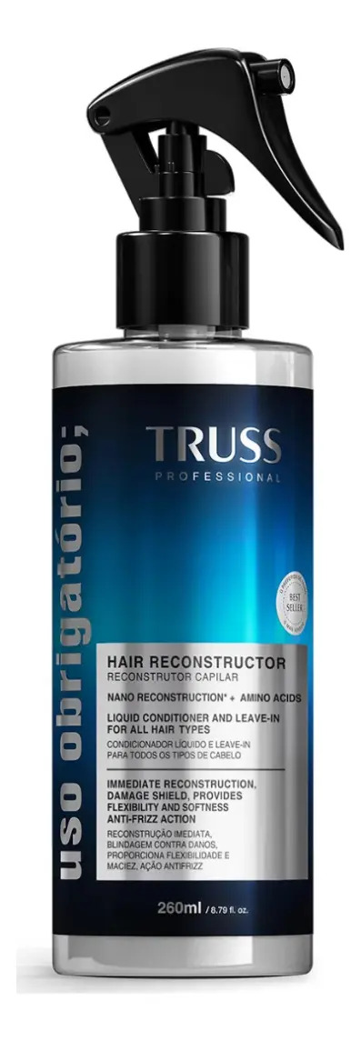 Truss Uso Obrigatório Reconstrutor Capilar 260ml Uso Obrigatório