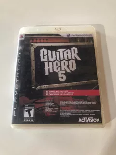 Guitar Hero 5 Jogo De Ps3 - Original Mídia Física