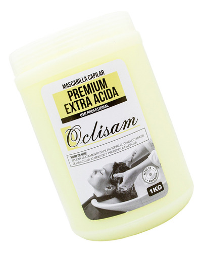 Oclisam Premium Extra Acida Mascara Capilar Profesional 1kg