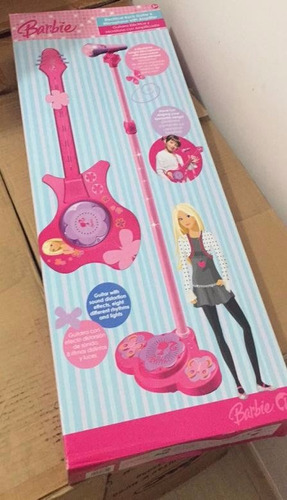 Guitarra E Microfone Da Barbie
