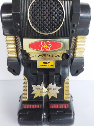Robots Omni 2 Model-b Electronics Negro Retro Vintage (Usado)
