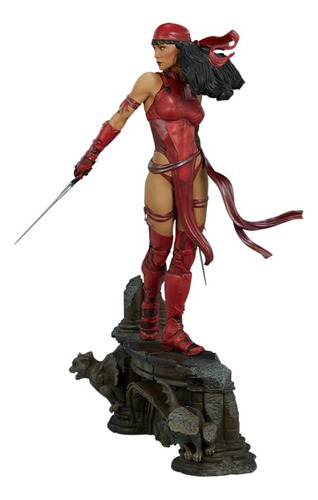 Elektra Marvel Daredevil Premium Format Sideshow Estatua