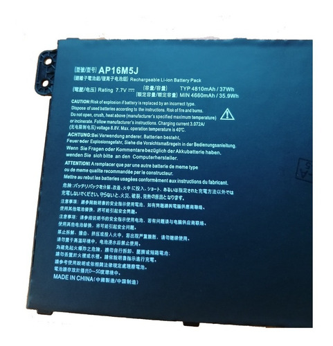 Bateria Laptop Acer Ap16m5j Aspire 3 A315-21 100% Nuevo