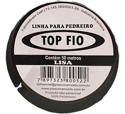 Linha Para Pedreiro Com 50m - Pro Fácil