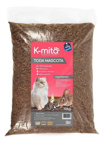 Arena Para Gatos Biodegradable - Kmita (10kg) x 10kg de peso neto