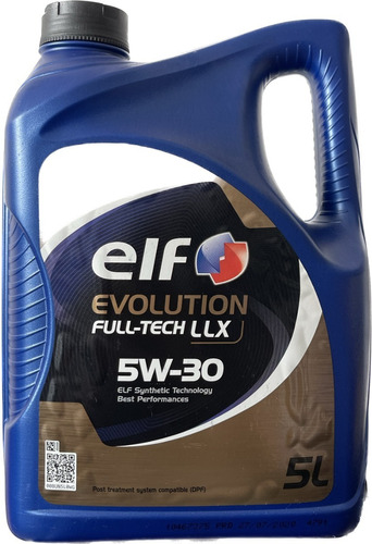 Elf Evolution Full-tech Llx 5w30 - 5 Litros
