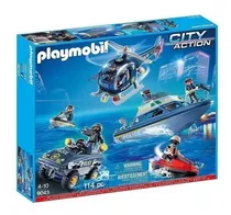 Comprar Playmobil 9043 Set Vehiculos Policia Tactica City Action 