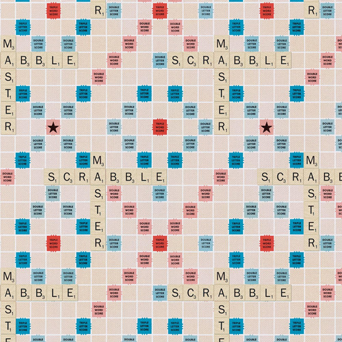 Hasbro- Scrabble Master Algodon Material Suave Decorativo