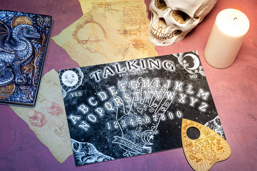 Jogo De Tabuleiro Black Spirit Para Caça Fantasma Com Pranch
