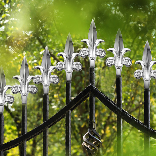 Punta Para Decoración De Jardín Con Forma De Espaldera, 6 Un